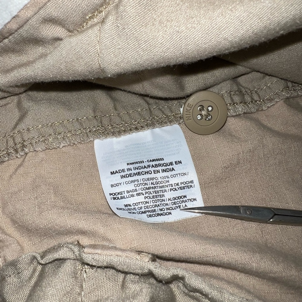 Men’s NIKE Ripstop Cargo Golf Skateboard Hiking ACG Style Shorts 36 x 10” Inseam - Picture 10 of 12